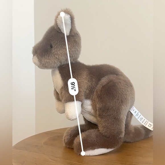 American Girl Doll Kiras Kangaroo No Joey Baby Stuffed Plush With Pouch Plushie - Picture 13 of 15